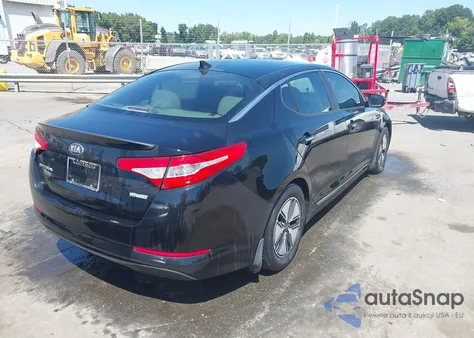 2013 Kia Optima Hybrid Lx z USA, uszkodzony, nr VIN KNAGM4AD2D5059133